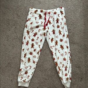 Gingerbread Print Pajama Pants